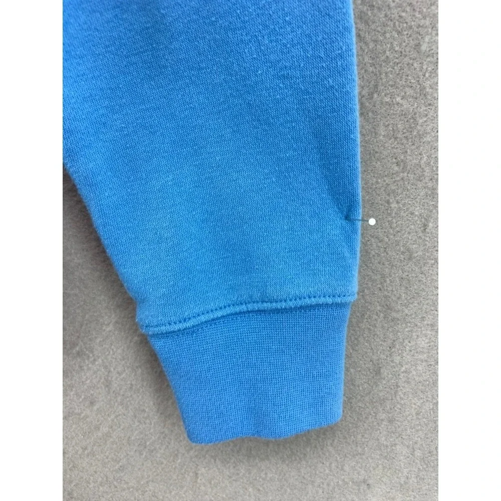 Nike Houston Oilers Hoodie Kids Size M 10/12 Blue‎ Graphic Pullover NFL Retro
